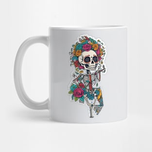 Cinco de Mayo skeleton art Mug